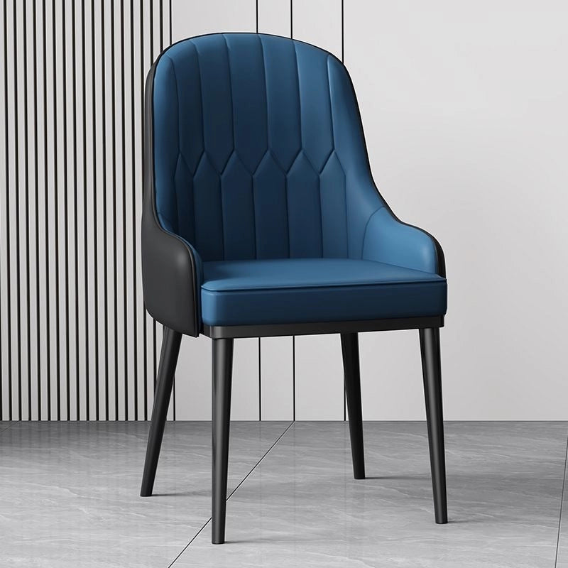 Dual-tone navy dining chair photo – set of dining chairs + restaurant furniture tables and chairs