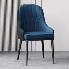 Dual-tone navy dining chair photo – set of dining chairs + restaurant furniture tables and chairs
