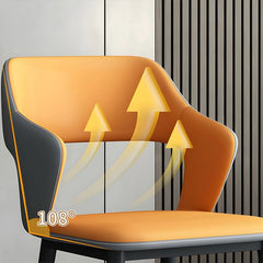 Refined edge stitching and matte legs – dining chairs set of 6, chair designs, faux leather