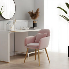 Gold leg dining chair pic with channel tufting | dining chairs set of 6 | chair designs