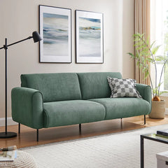 Ribbed fabric close-up with subtle sheen – design sofa design, sofa online