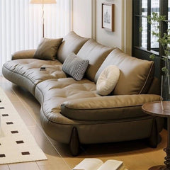 Mocha leather photo – modern sofa design & pure leather sofa, 3 seater silhouette