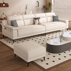 Sofa with storage pockets in armrest, 5 seater sofa, design of sofa