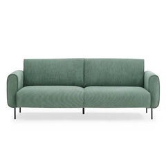 Rounded armrest detail with clean stitching – stylish sofa design, settee design