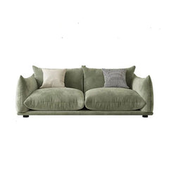 Rounded cushion sofa photo with latest sofa design and sofa set design, 2-seater couch