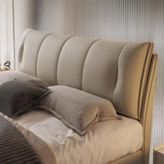 Side view pic of contemporary cot design with modern style bed design look