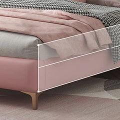 Gold-tipped legs and rounded corners with Custom Handmade to Order and queen size kids bed