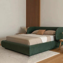 Cocoon headboard pics with plush finish and new bed design for contemporary bedrooms