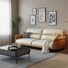 Cravia Leather Sofa Made to Order Custom Tailored