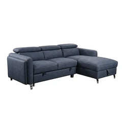 modern navy blue settee with contrast stitching – sofa bed couch, sofa bed design