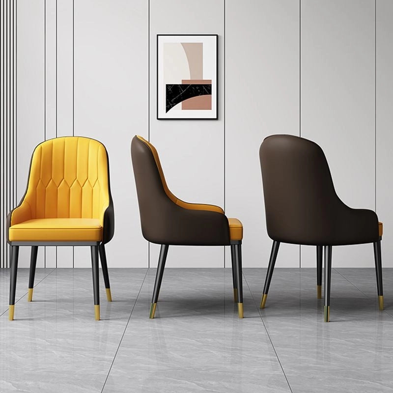 Whether you're styling a trendy café or upgrading your dining area, this dining chair set of 6 offers comfort, flair, and functionality