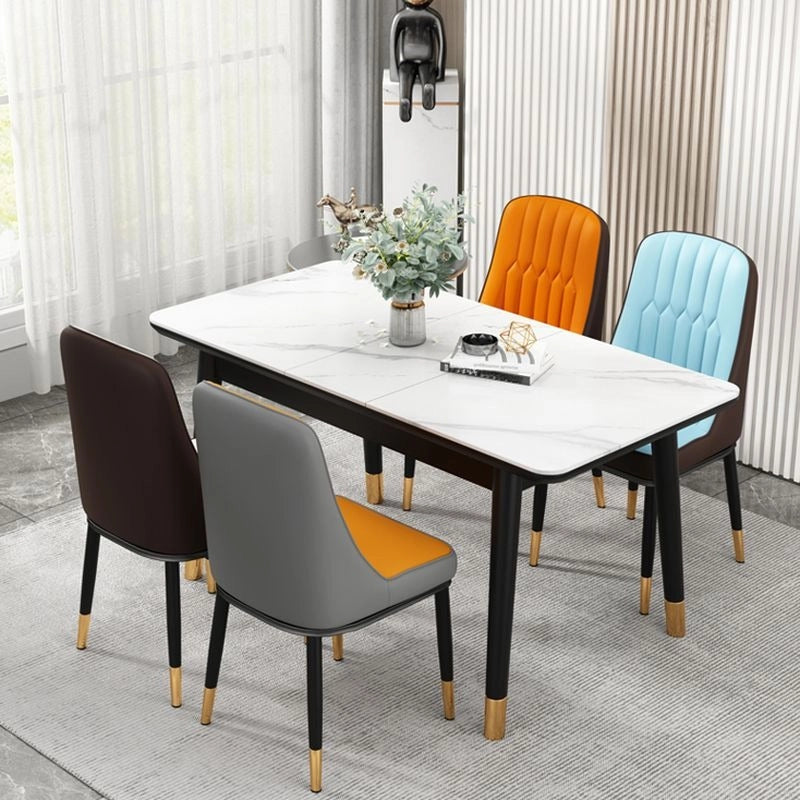 With a sculptural backrest shaped by vertical channel tufting, it balances posture and appeal. 