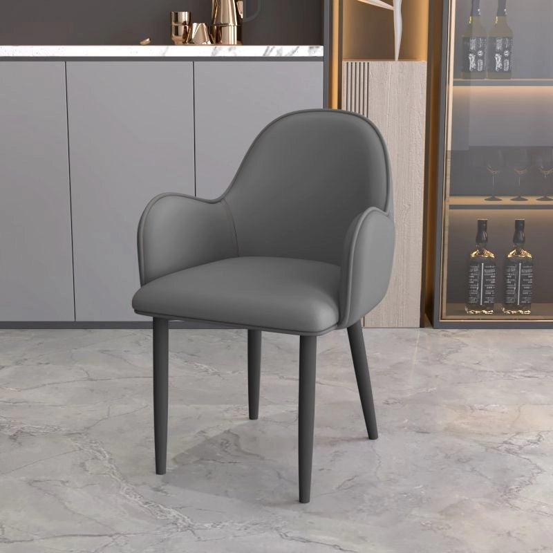 The Nallow dining chair brings sculptural form and modern appeal to your dining setup. 