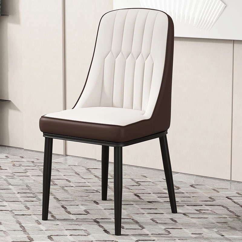 Built with molded plywood, elastic belt suspension, and soft foam, this armless seat supports both upright comfort and compact fit.