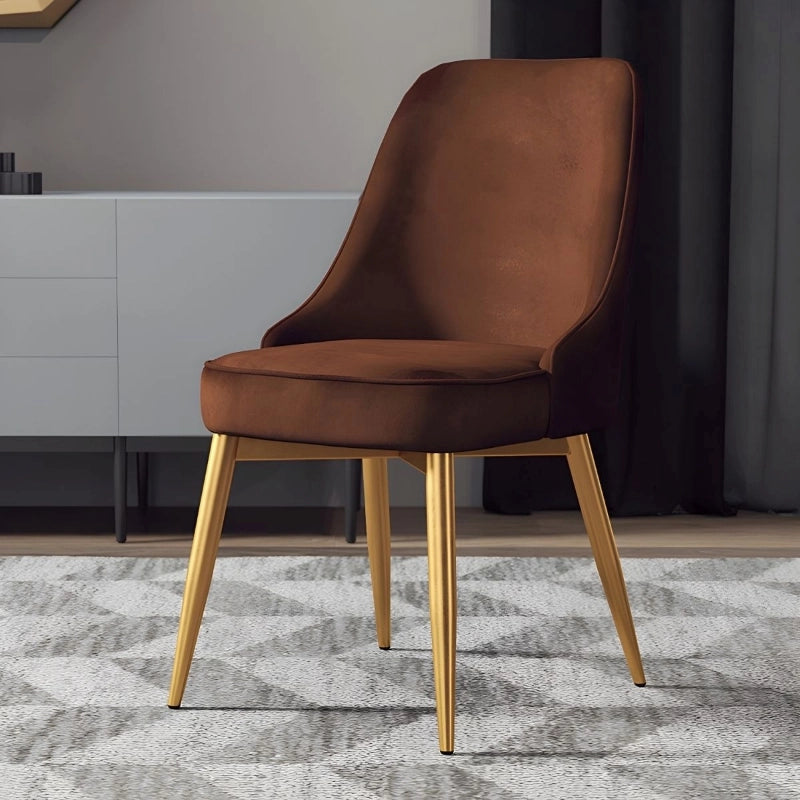 The Nova fabric upholstery in solid colours enhances style longevity. Whether styled as part of a table chair set or as standout kitchen chairs, Larissa adapts to upscale and minimalist interiors alike. 