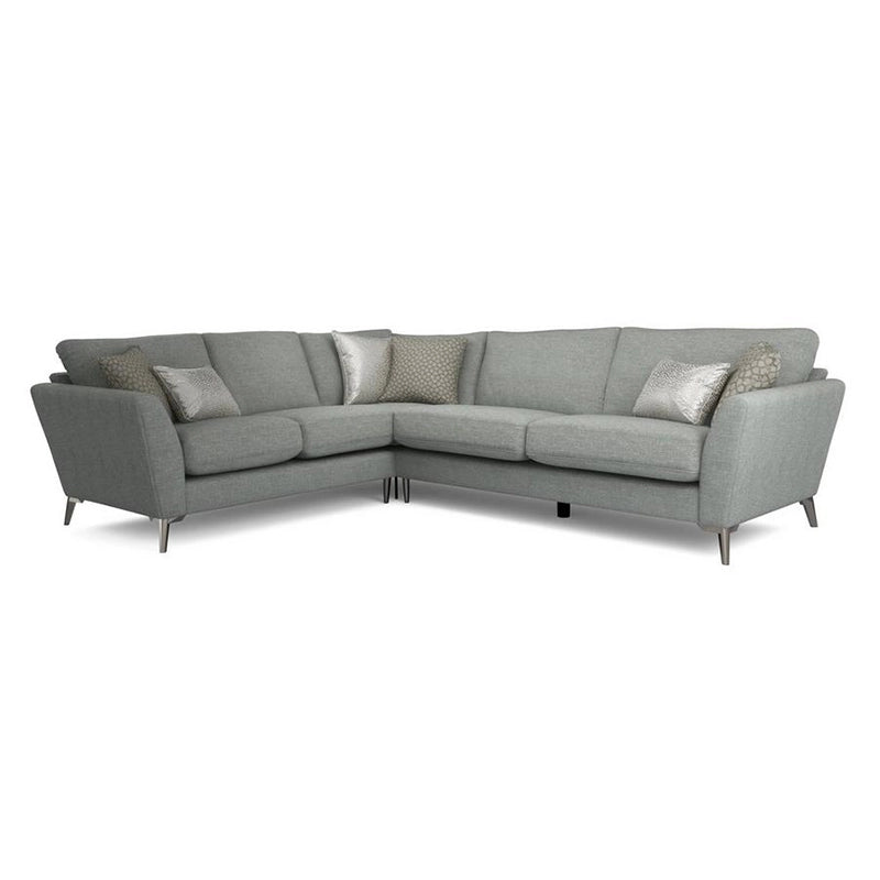 Plush cushioned seat photos showcasing cloth sofa and latest sofa design in corner shape