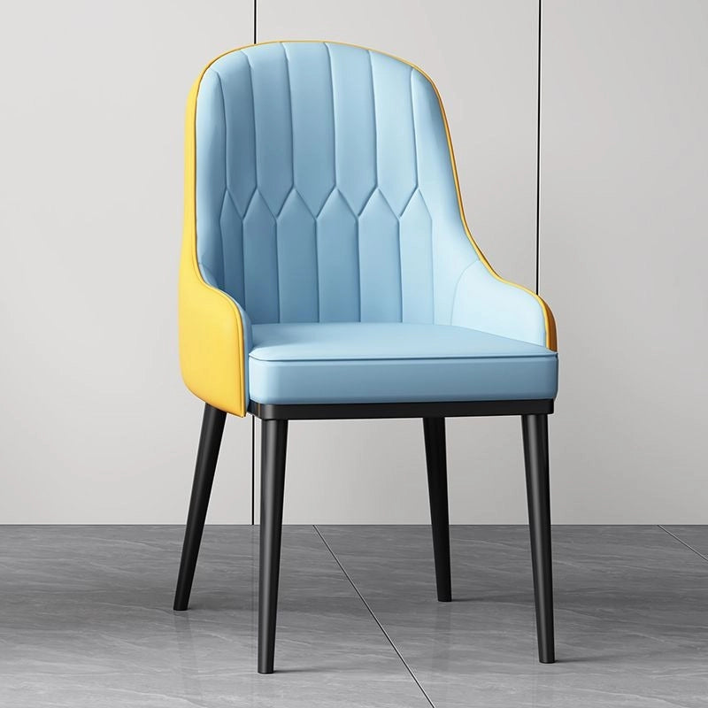 Light blue faux leather chair image – restaurant furniture tables and chairs + set of dining chairs