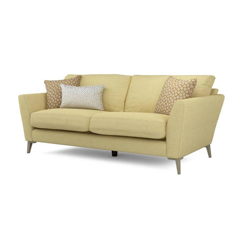 Plush cushioned seat photos showcasing cloth sofa and latest sofa design in 3 seater