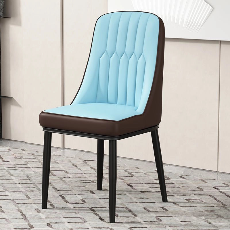 Offered as a dining chairs set of 4 or dining chairs set of 6, this custom-tailored piece belongs among the top trending dining room chairs and chair designs today.