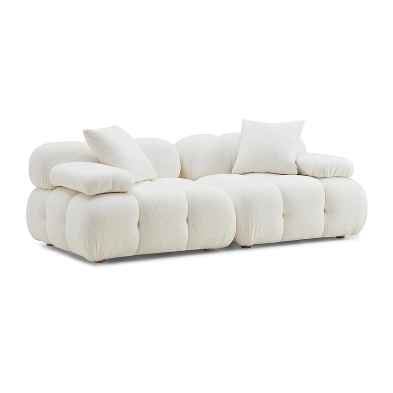 As a luxury sofa set that easily functions as a lounger or corner settee, its versatility extends to various room styles