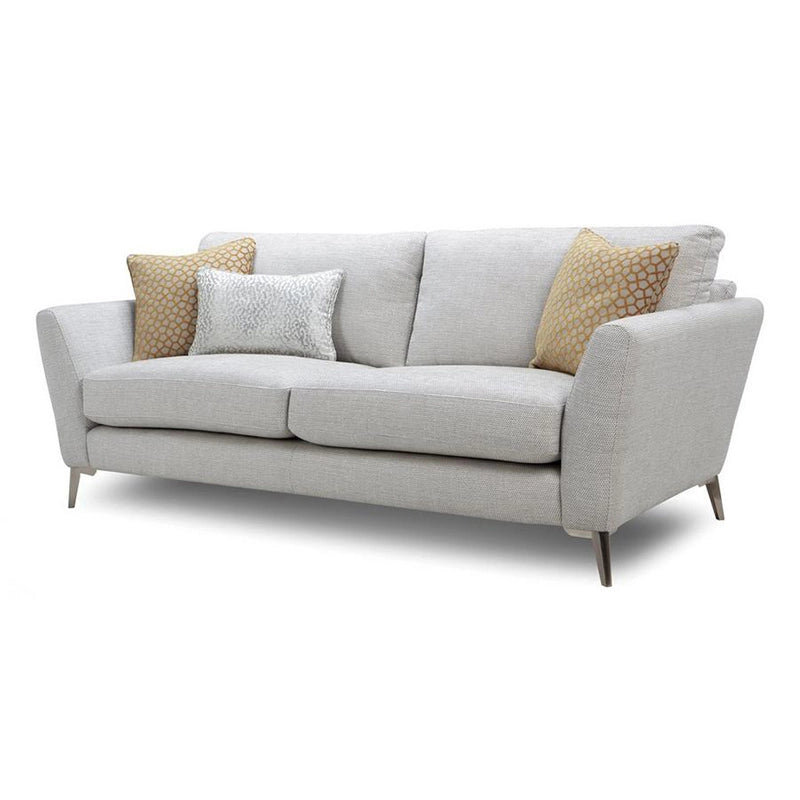 The lounger sofa variant includes flared arms and medium-high fixed back cushions, while the standard lounge sofa variants remain ideal for compact or open-plan rooms.
