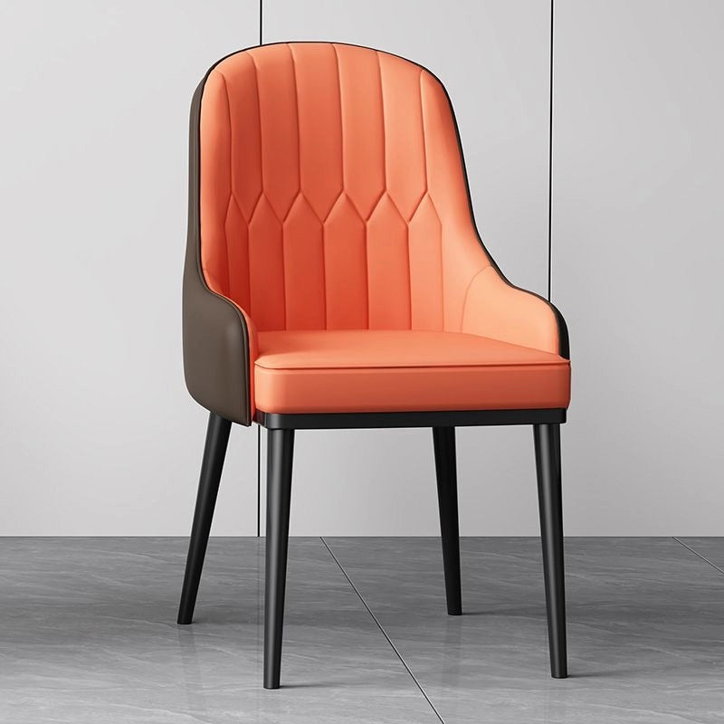  Orange channel-tufted chair pics – set of dining chairs + dining chairs set of 6