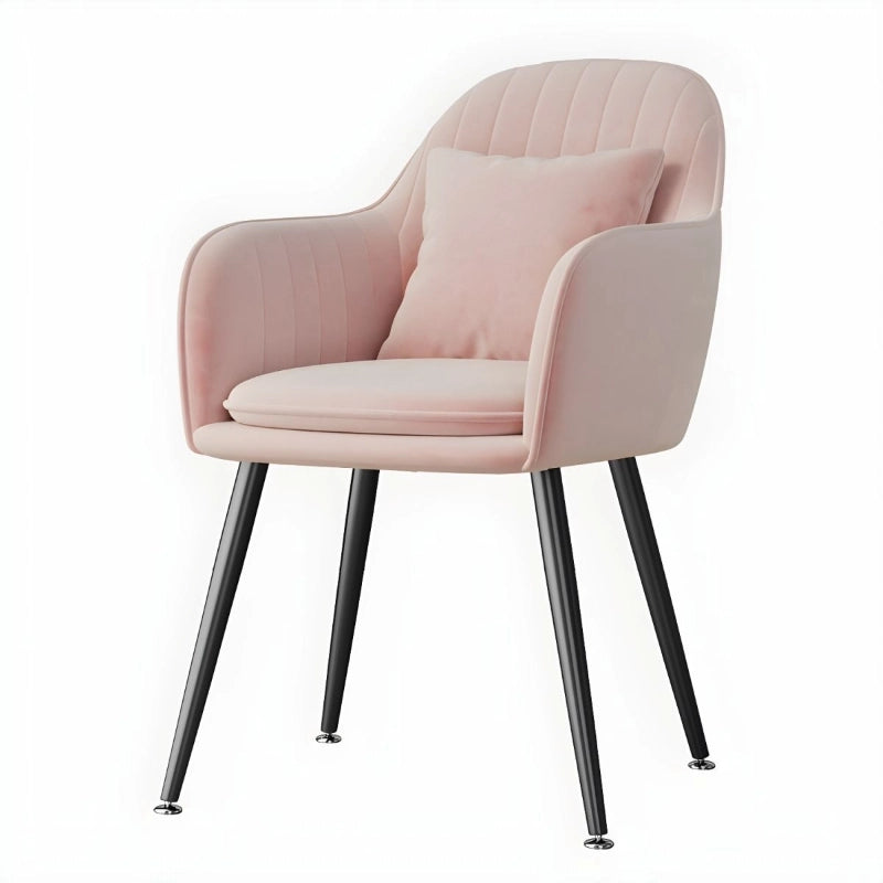  Pink curved back dining chair pics with armrests | chair designs | set of dining chairs