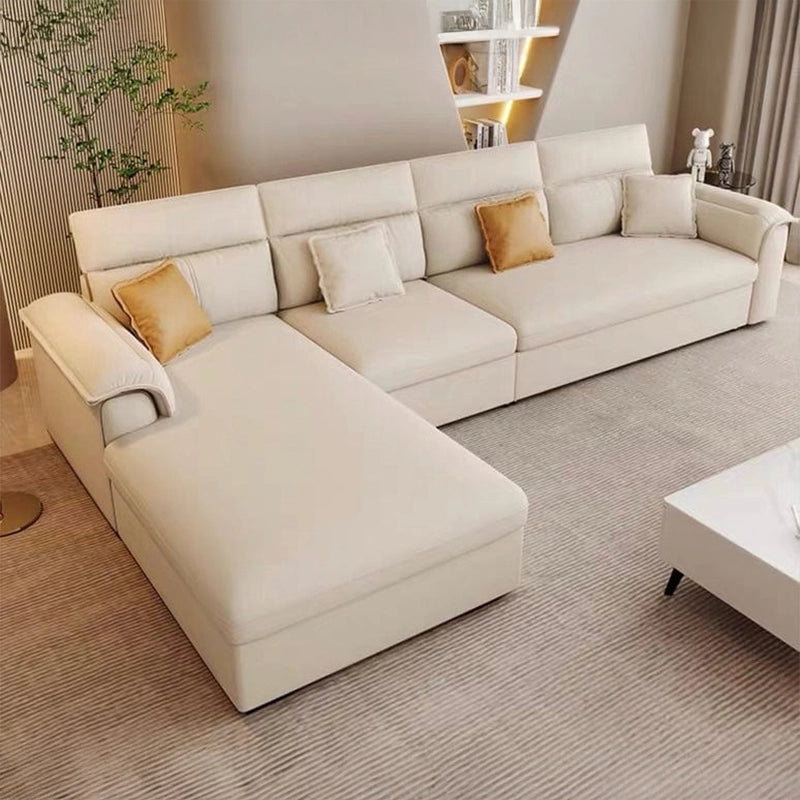 Upholstered in a soft Nova fabric and styled with plush armrests and a segmented high back, it complements modern interiors. 