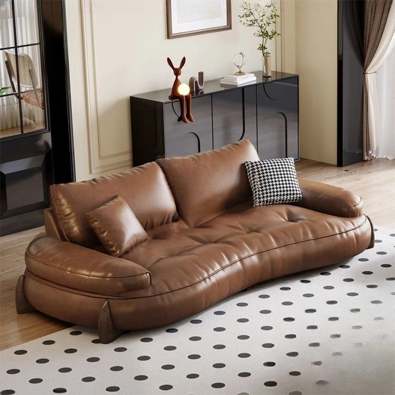 Mocha leather photo – modern sofa design & pure leather sofa, 2 seater silhouette