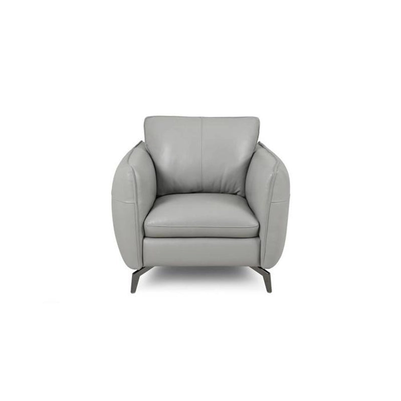 The structure rests on slim matte black metal legs, enhancing both durability and a floating visual effect.