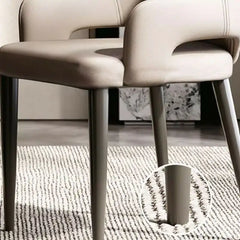 Teal upholstered armchair – dining chairs set of 6 + kitchen chairs – foam seat