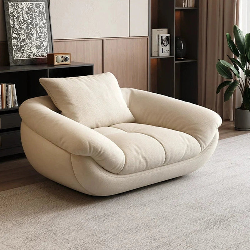  Nest-like settee silhouette with living room couch appeal and 1 seater couch