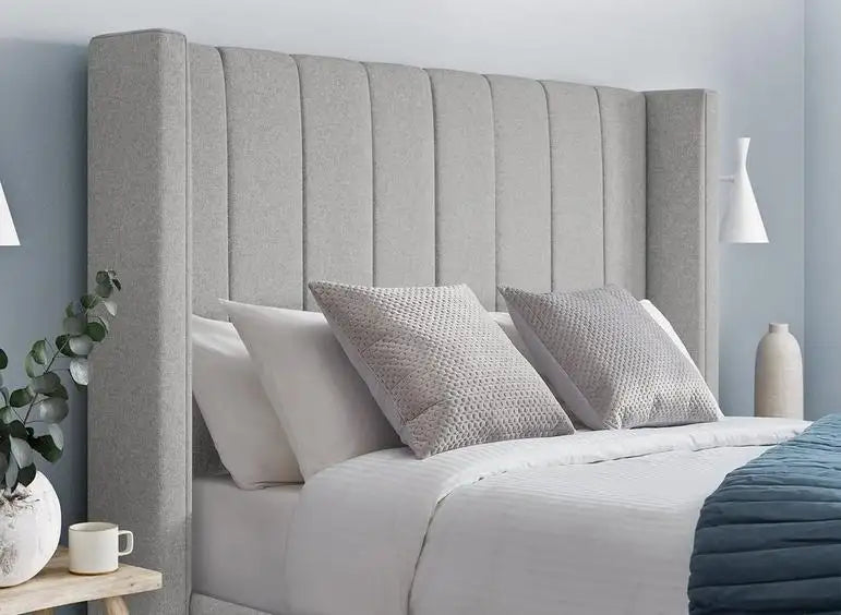 block legs close-up – bed and cot + modern bed design matte black