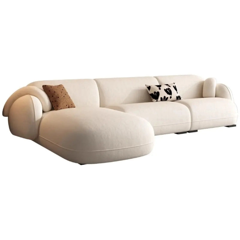 Built with a durable pinewood frame, this luxury sofa set integrates hidden legs and ergonomic backrest