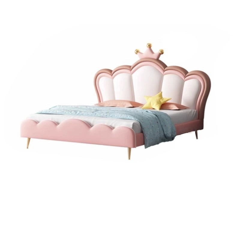  Playful princess bed frame design, bacchon ka bed, cute beds, pastel upholstered

