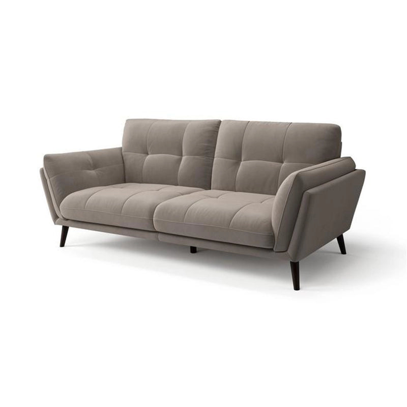 Wooden leg frame picture – living room sofa set, 3 seater sofa