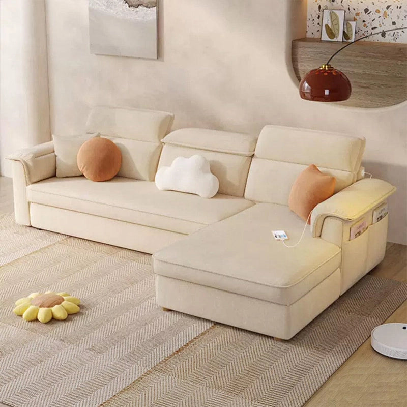 Whether you’re lounging, sleeping, or hosting, this sofa bed design offers unbeatable comfort and style. 