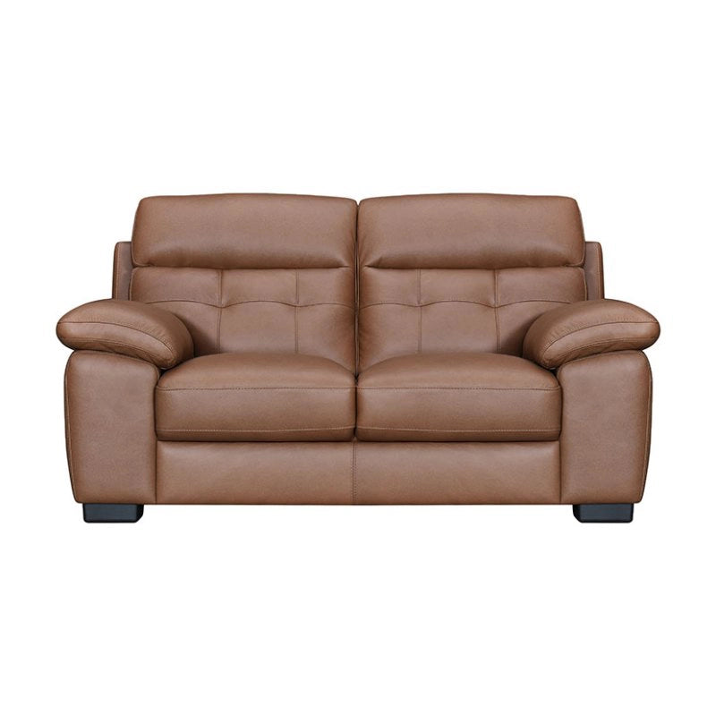 It’s available as a 2 seater sofa, supported by a sturdy Neem wood frame and low block legs for stability.