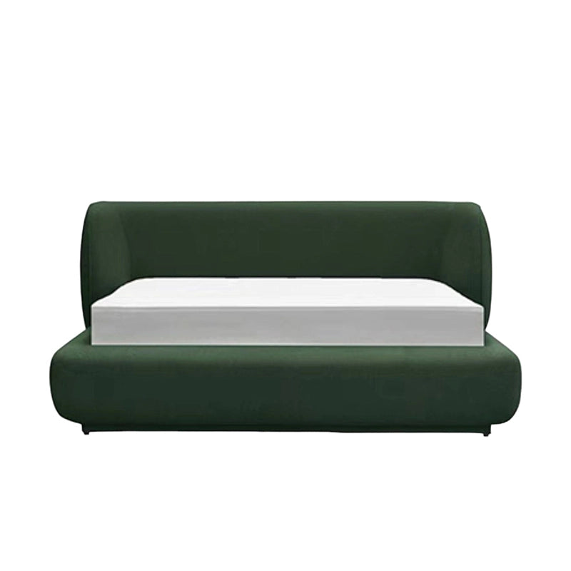 As a fresh new bed design, it bridges cot design simplicity with master bedroom bed design elegance.