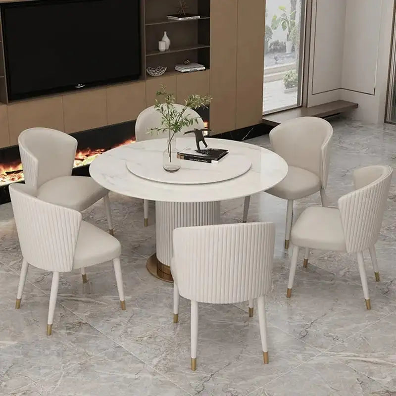 Green Art Deco dining chair + dining chairs set of 6 + modern + curved backrest + white legs