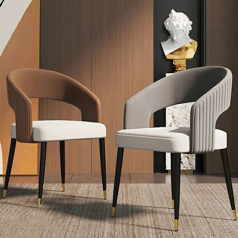 Sculpted channel-tufted back chair image with set of dining chairs + dining chairs set of 6