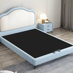 Cloud-shaped headboard bacchon ka bed kids bed wood and fabric