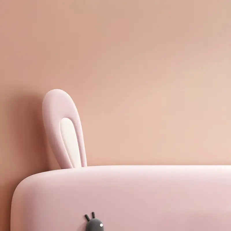 Cozy princess bedroom corner kids furniture cute beds nova fabric finish