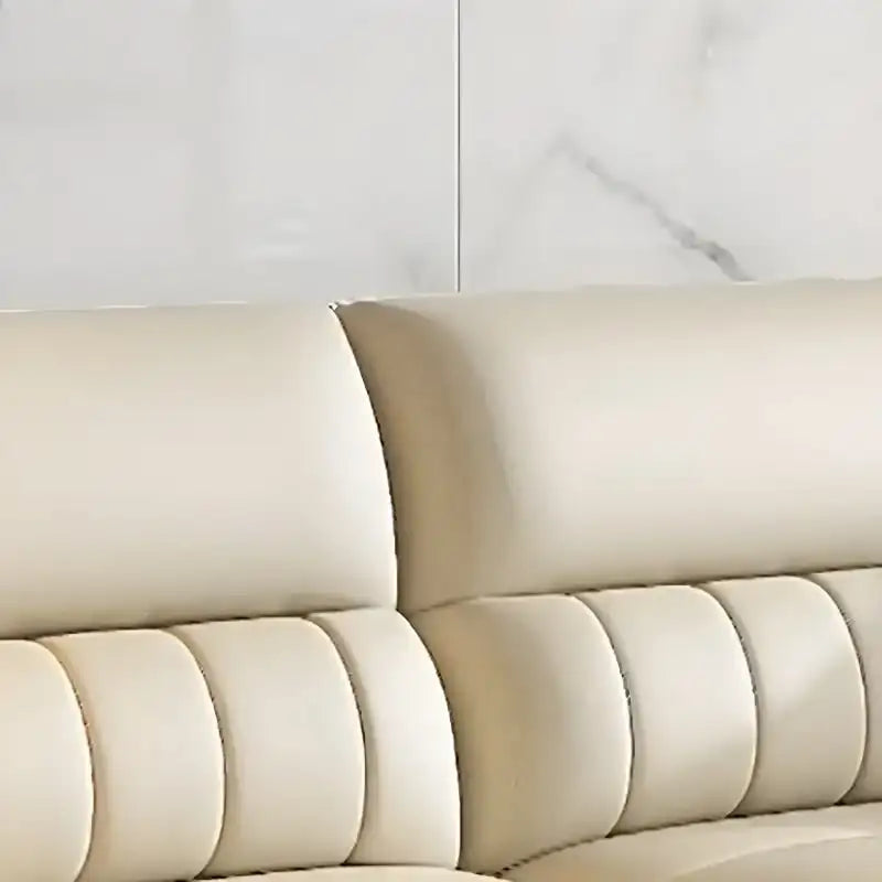 channel tufted 4 seater sofa premium sofa pure leather sofa